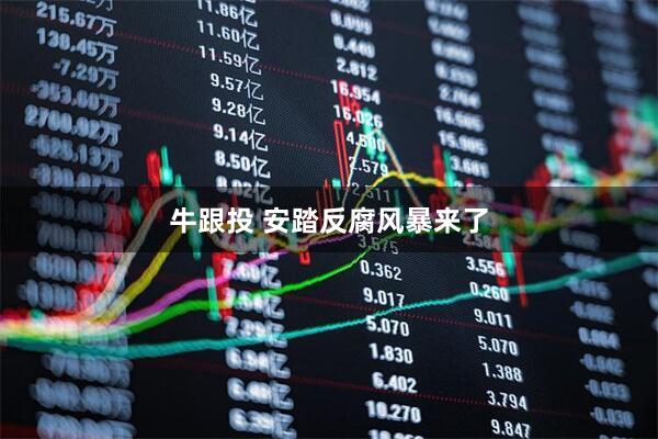 牛跟投 安踏反腐风暴来了